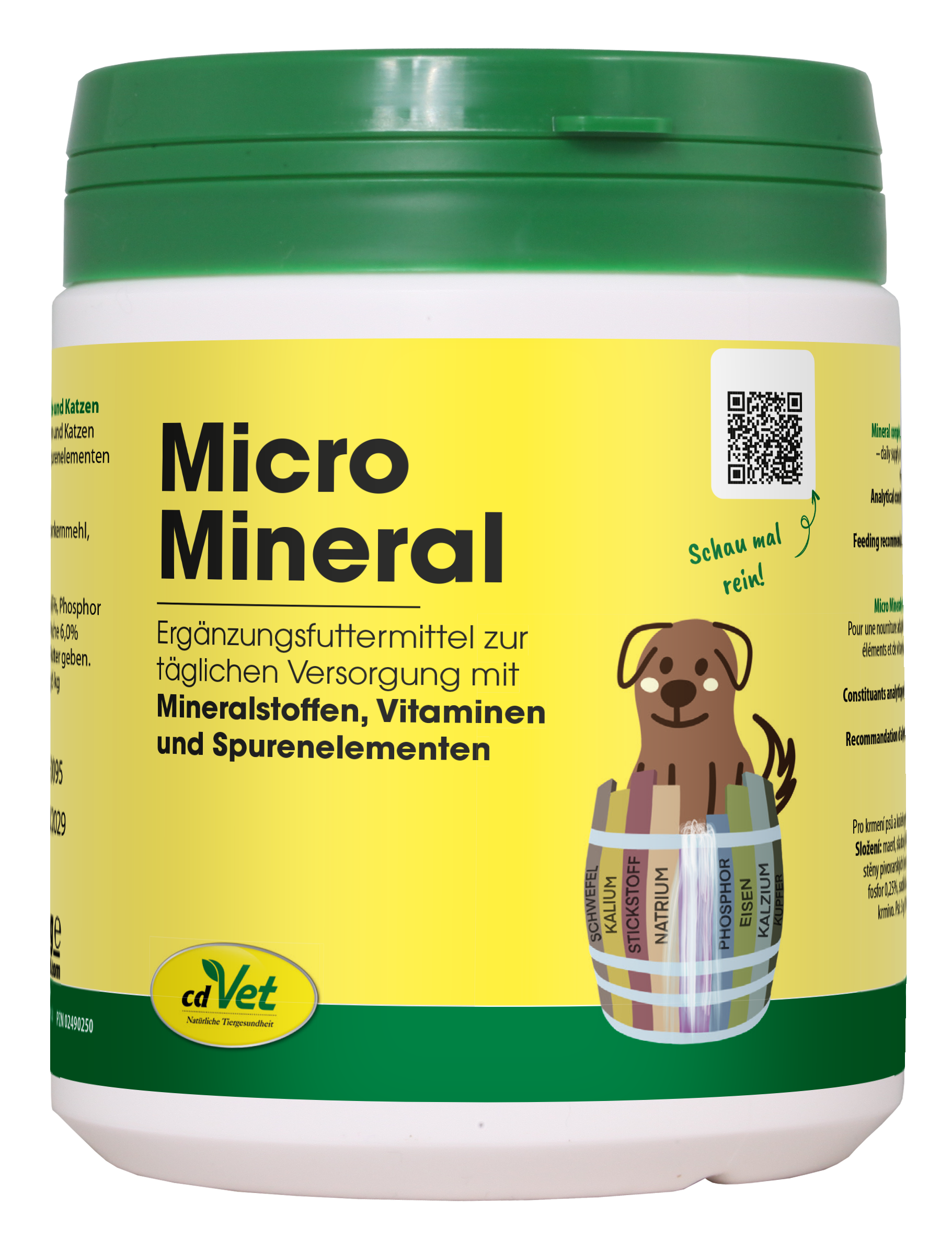 MicroMineral Hund & Katze 500 g MicroMineral Hund & Katze 500 g