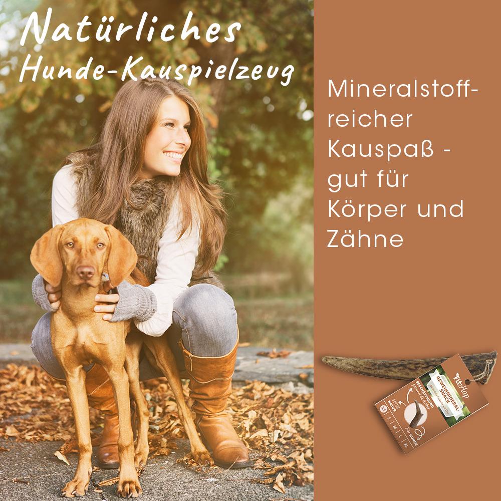 Fit-Hap Geweihmineral-Snack M (80-120 g)