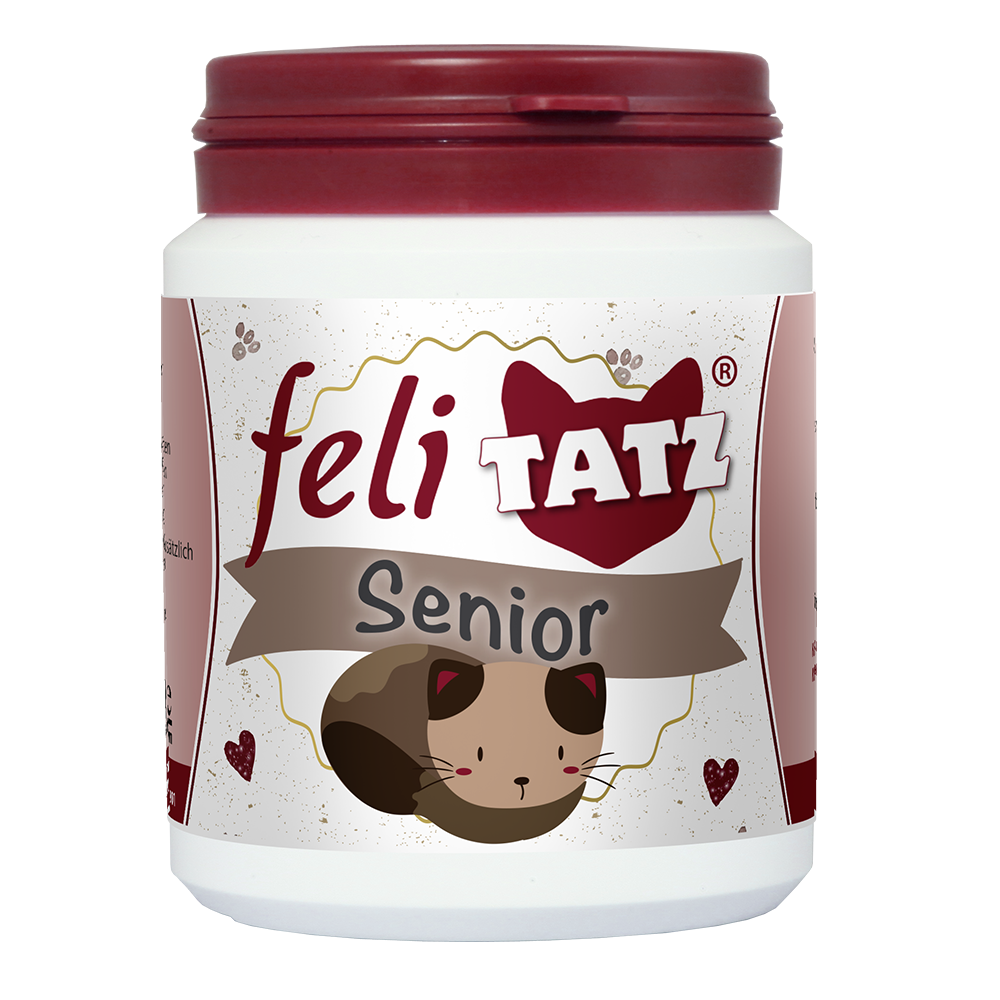 Senior, Katzenfutter, Tiernahrung, Senior-Katzen, Futterdose