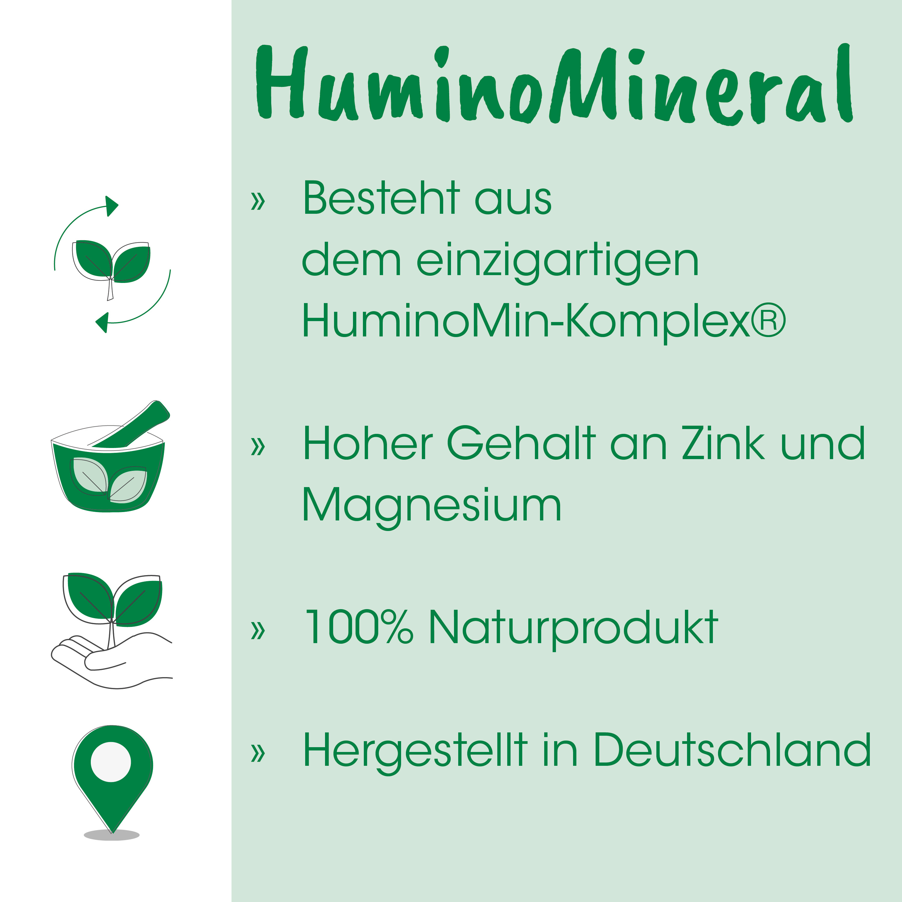 Zink, Magnesium, Naturprodukt, Humino, Komplex