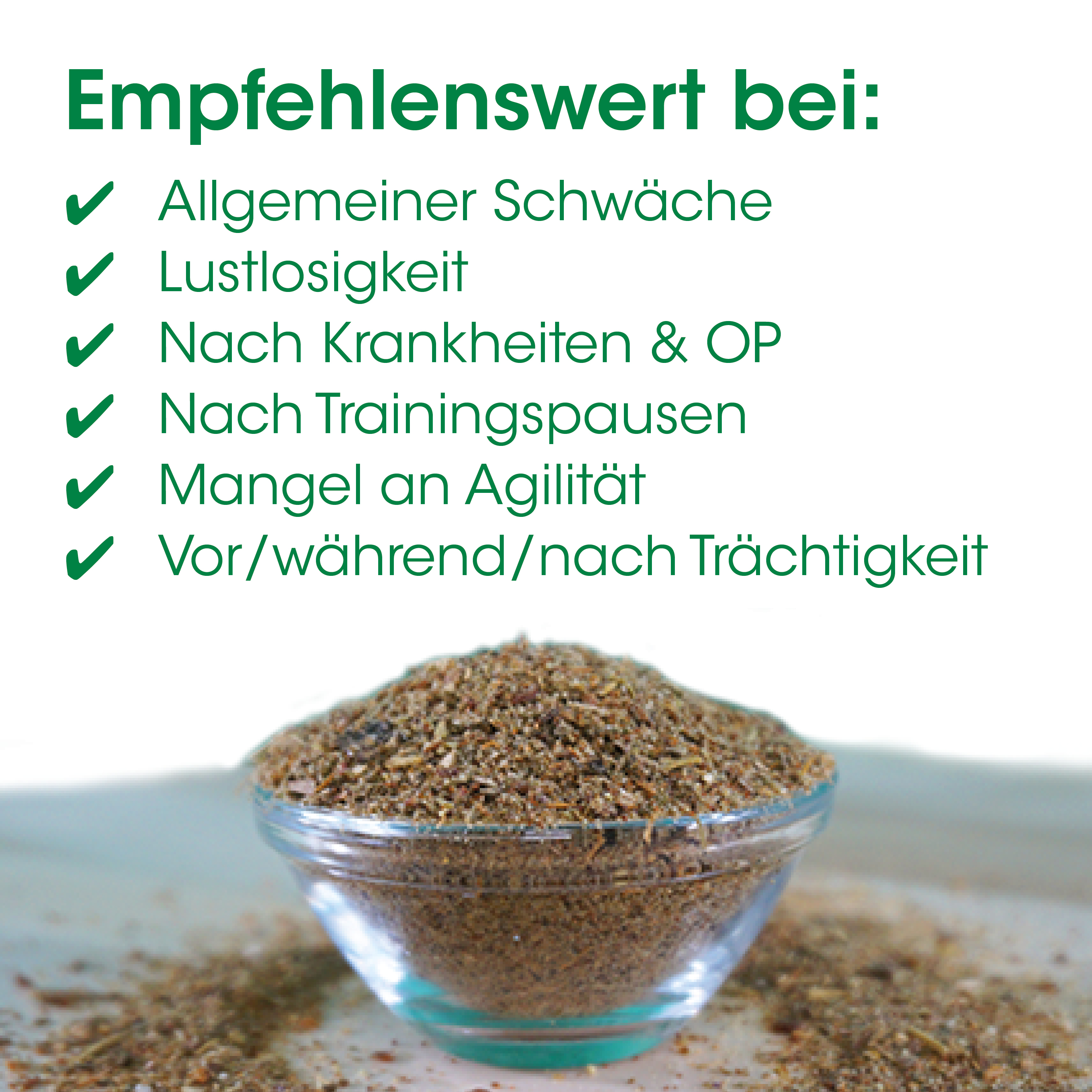 Gewürz, gemahlene Kräuter, Kräuterpulver, Brösmengrün?, Kornmischung