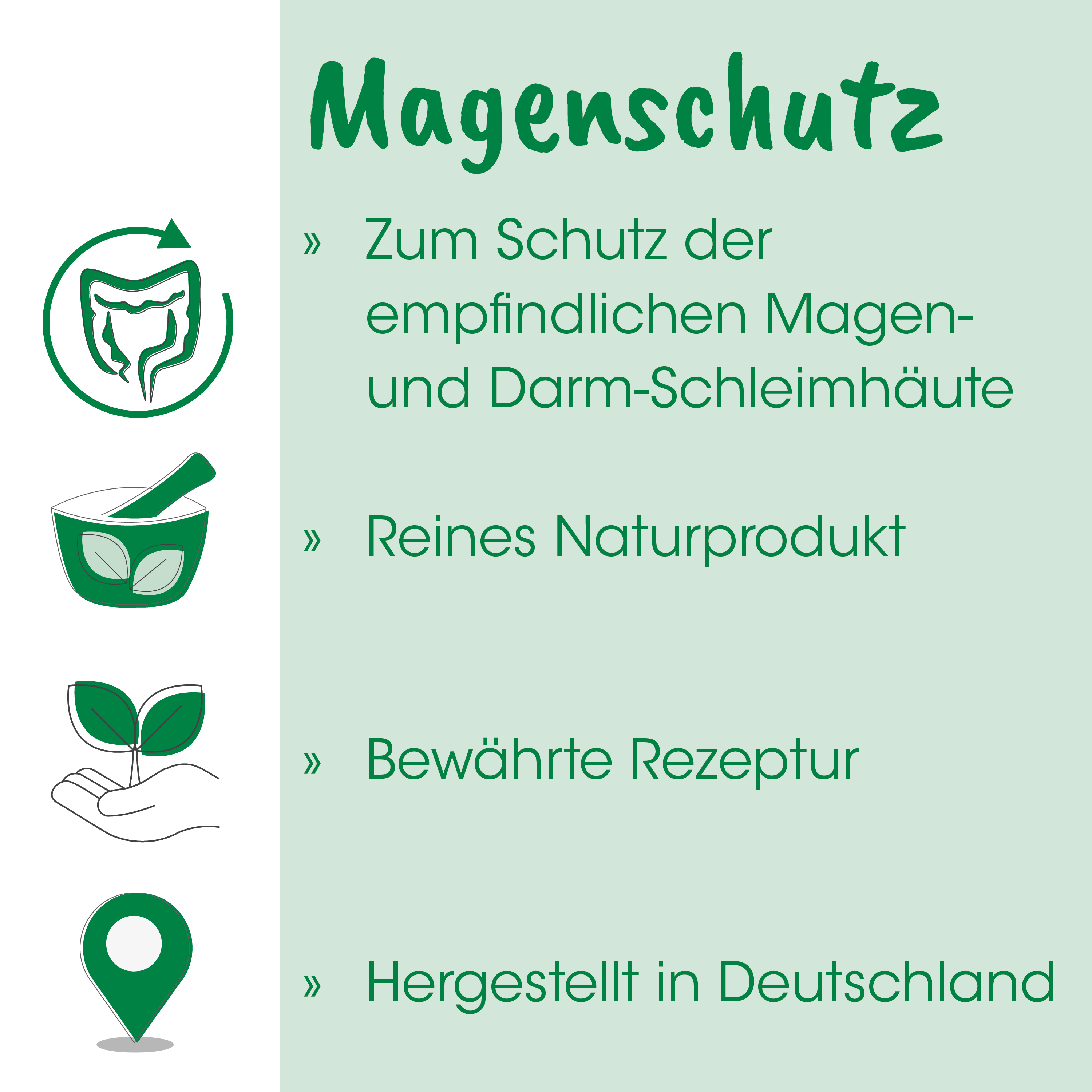 magenschutz, naturprodukt, pflanze, dose, herstellung deutschland