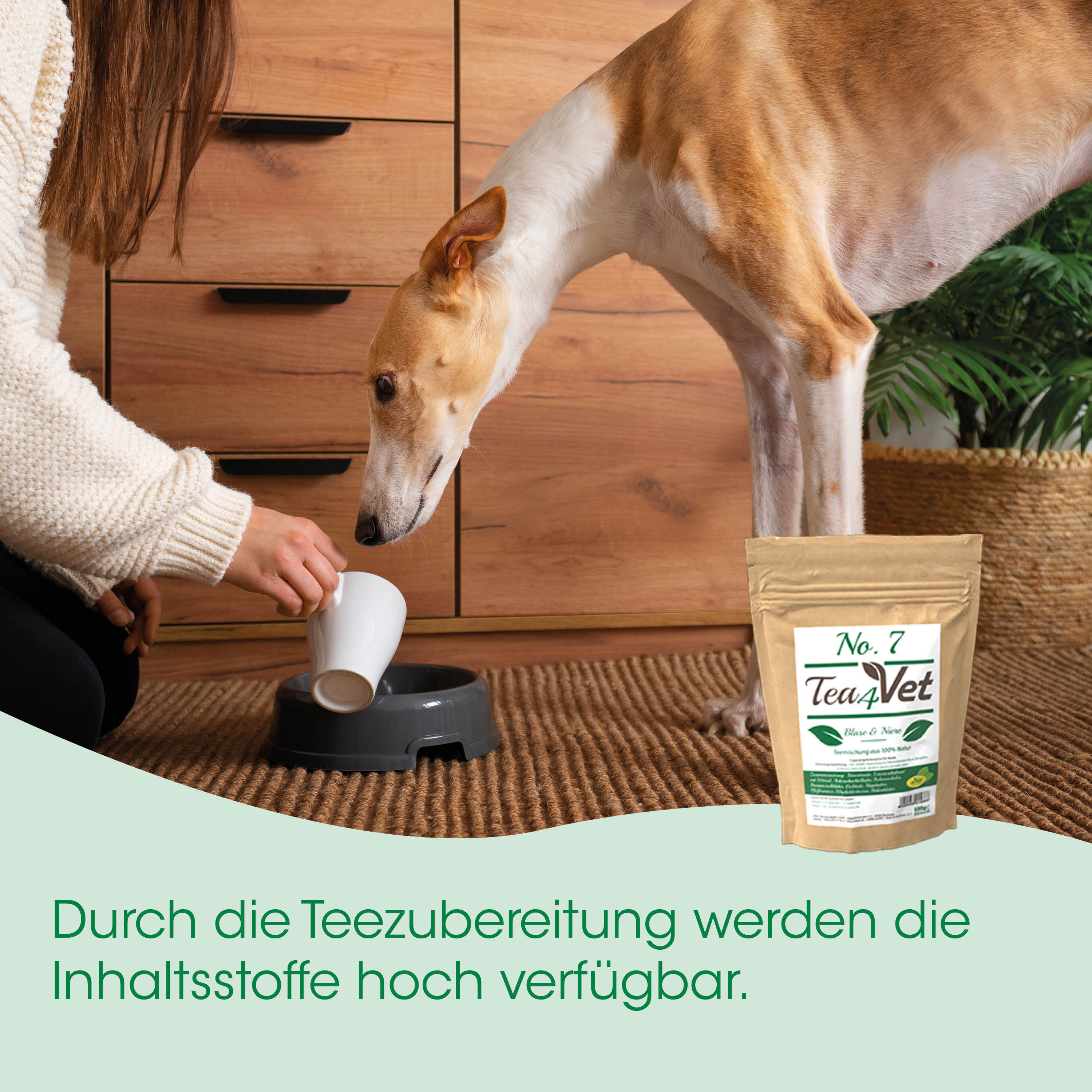 Hund, Futternapf, Teemischung, Beutel, Haustierfutter