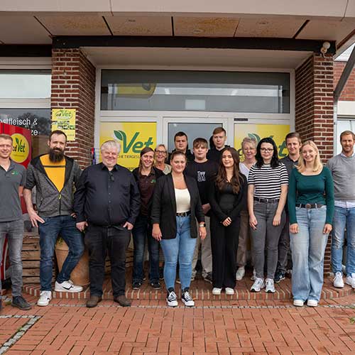gruppe, personen, geschäft, tierarztpraxis, team