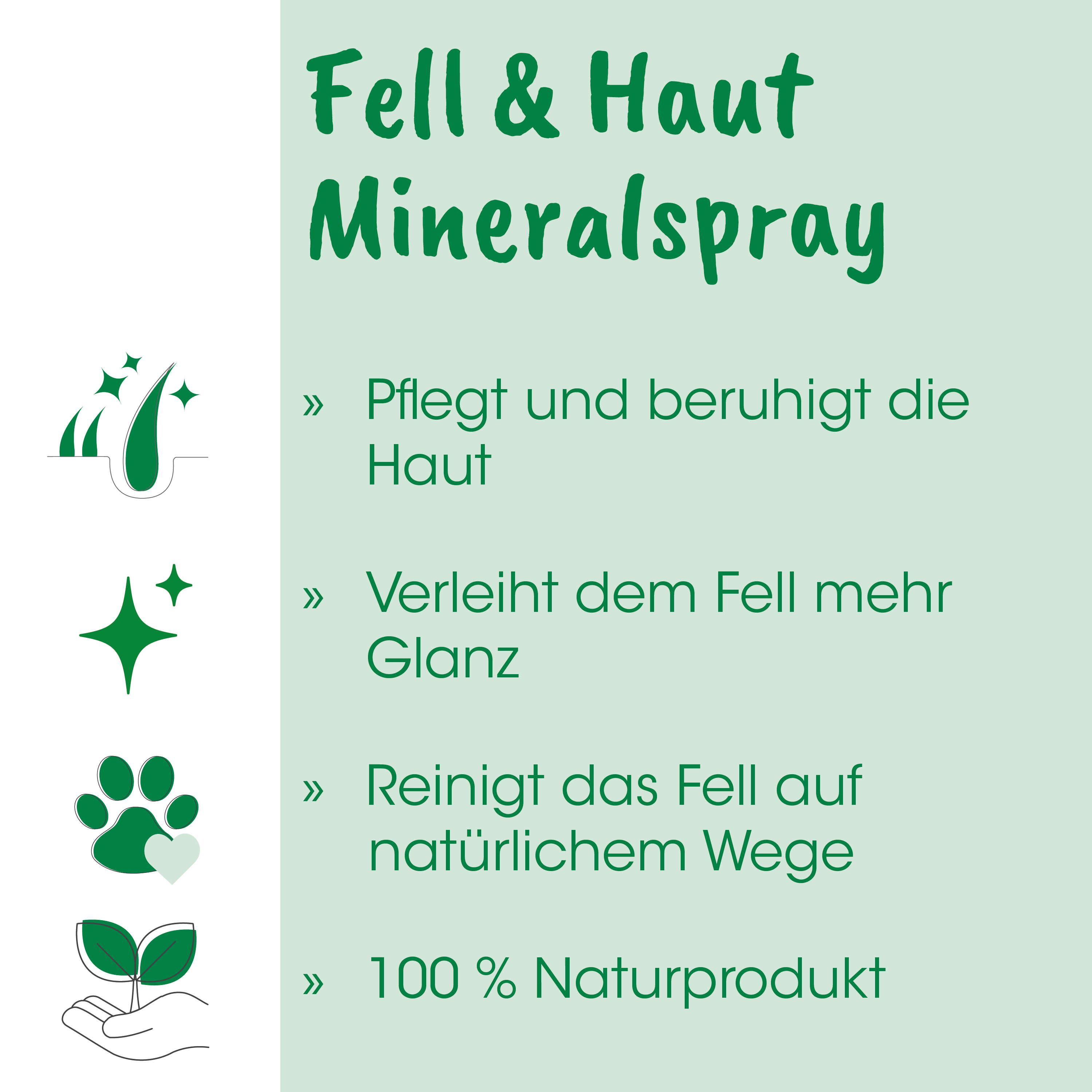 Mineralspray, Pflege, Haut, Naturprodukt, 100% Naturprodukt
