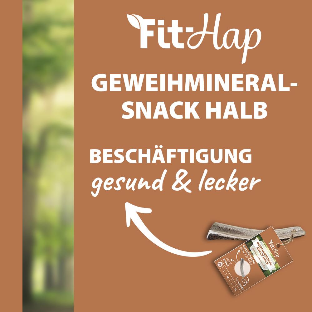 Fit-Hap Geweihmineral-Snack halb XS (25-50 g) Sorbe