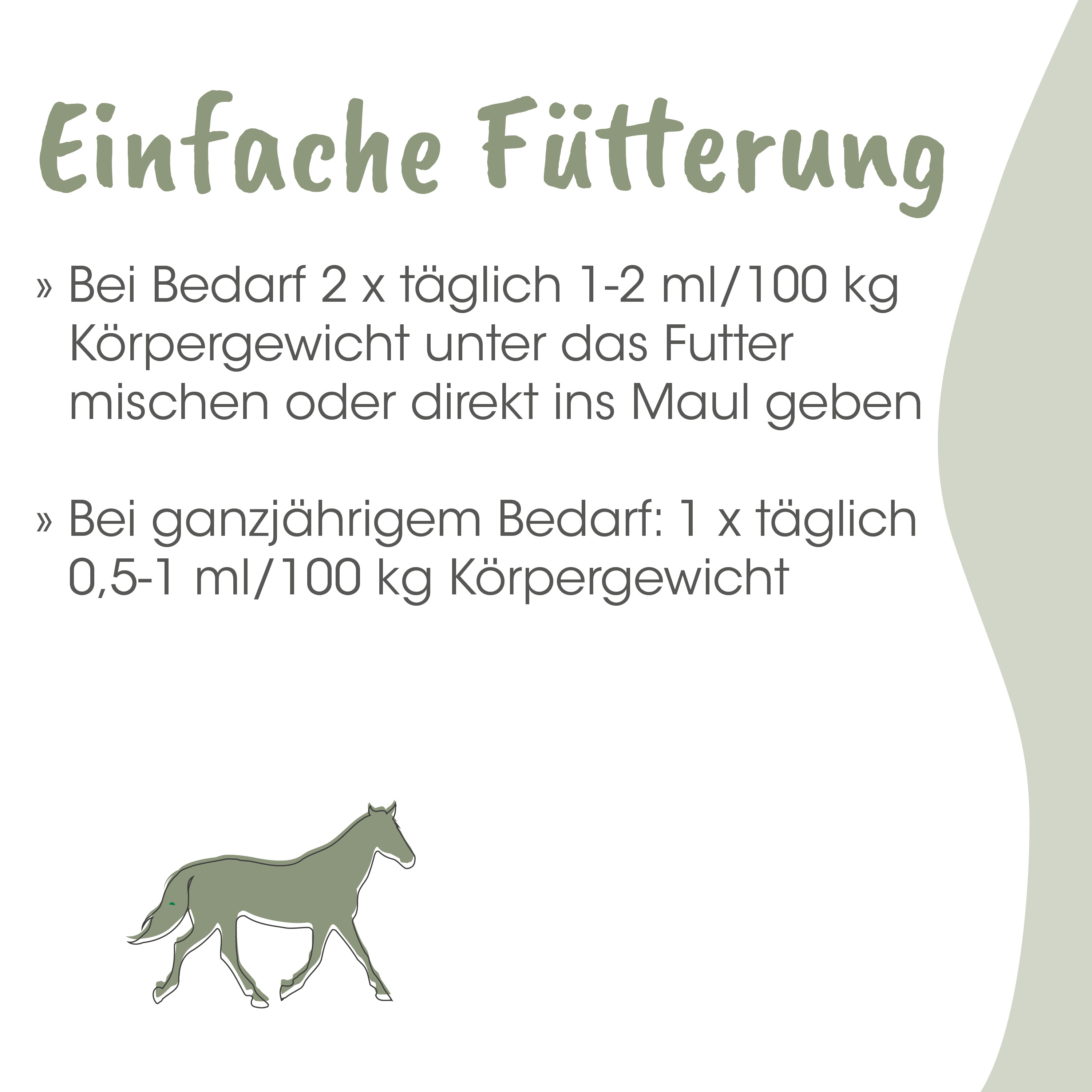 Pferd, Silhouette, Grün, Illustration, Futterung