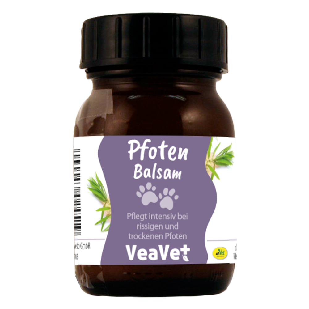 Pfotenbalsam, Pflegt intensiv, Pfotenpflege, Vetmed, VeaVet
