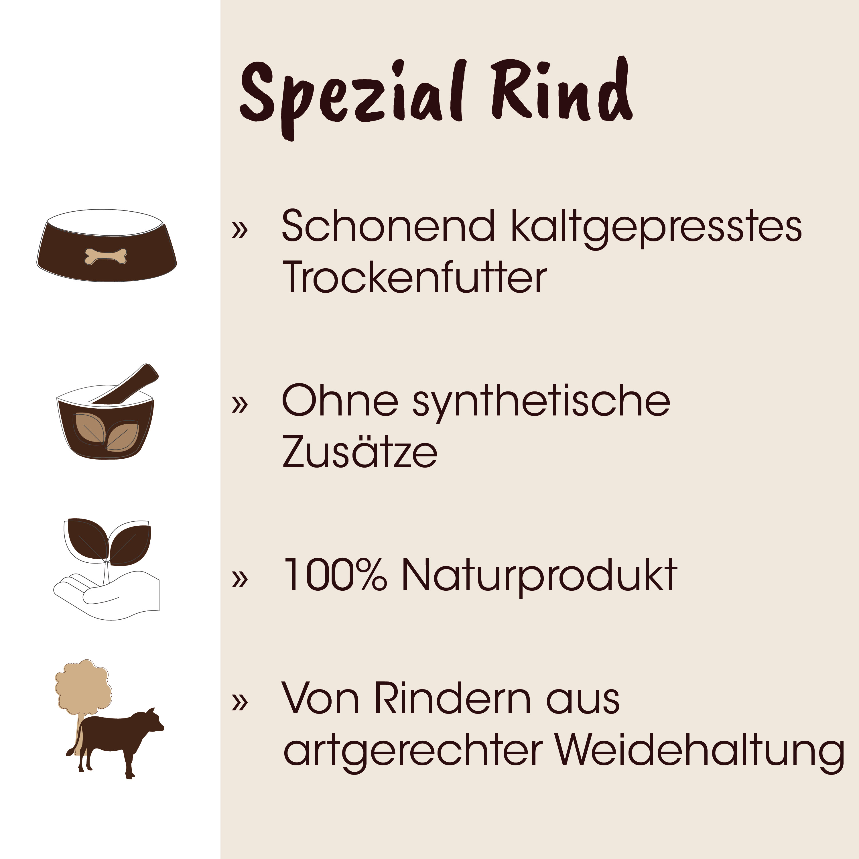 Schale, Trockenfutter, Naturprodukt, Rind, Weidehaltung
