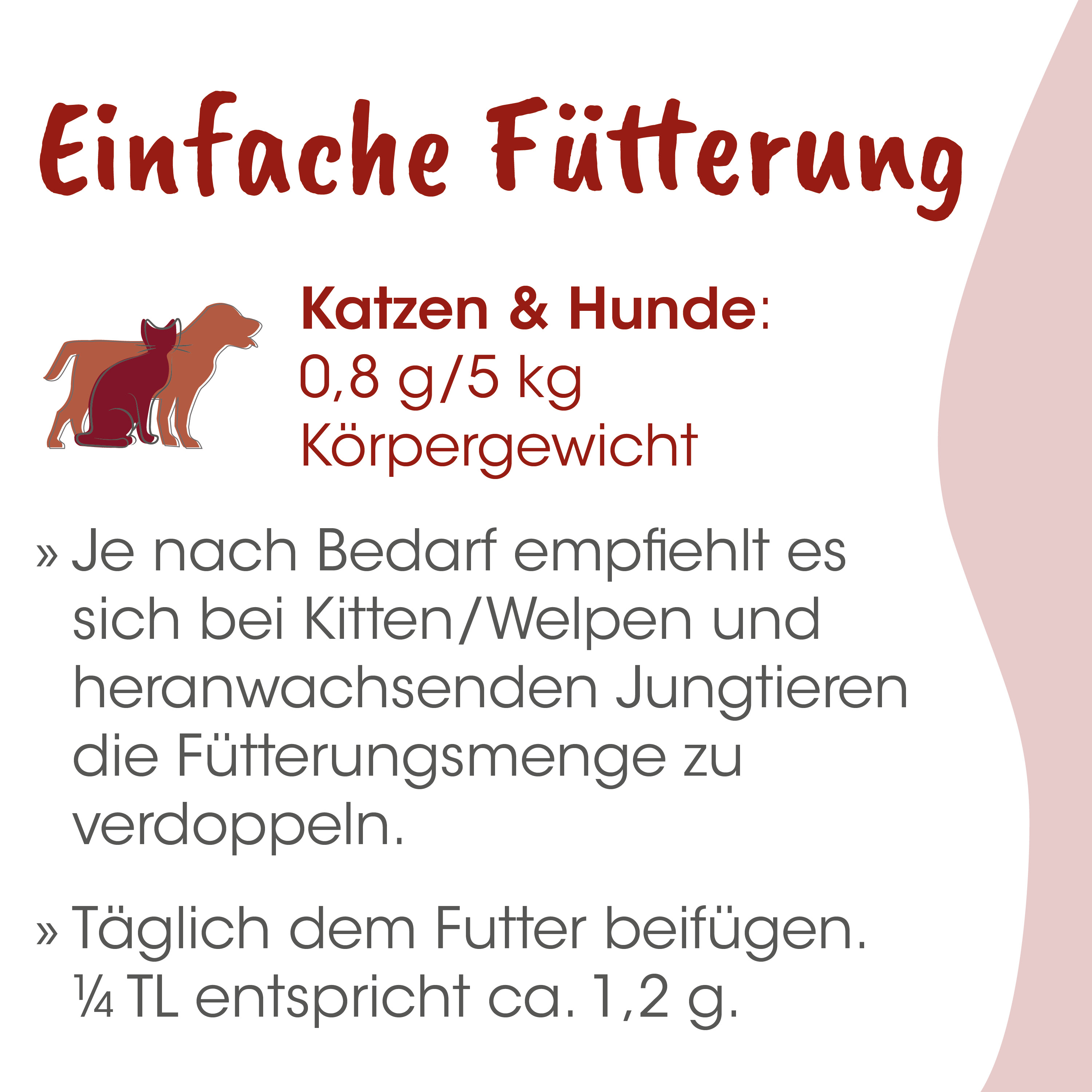  Katzenfutter, Hunde Futter, Katzen & Hund, Körnerfutter, Futtermittel