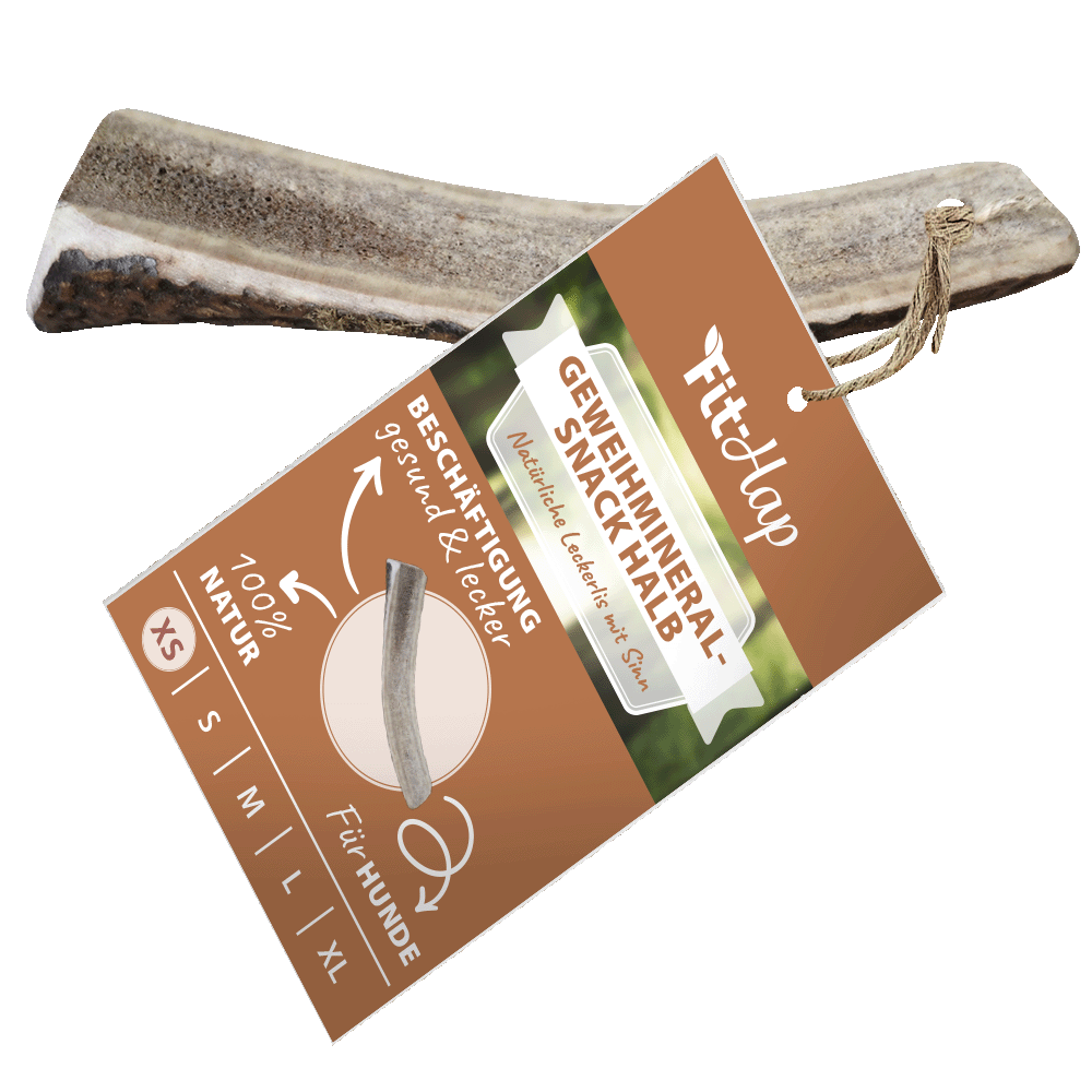 Fit-Hap Geweihmineral-Snack halb XS (25-50 g) Sorbe