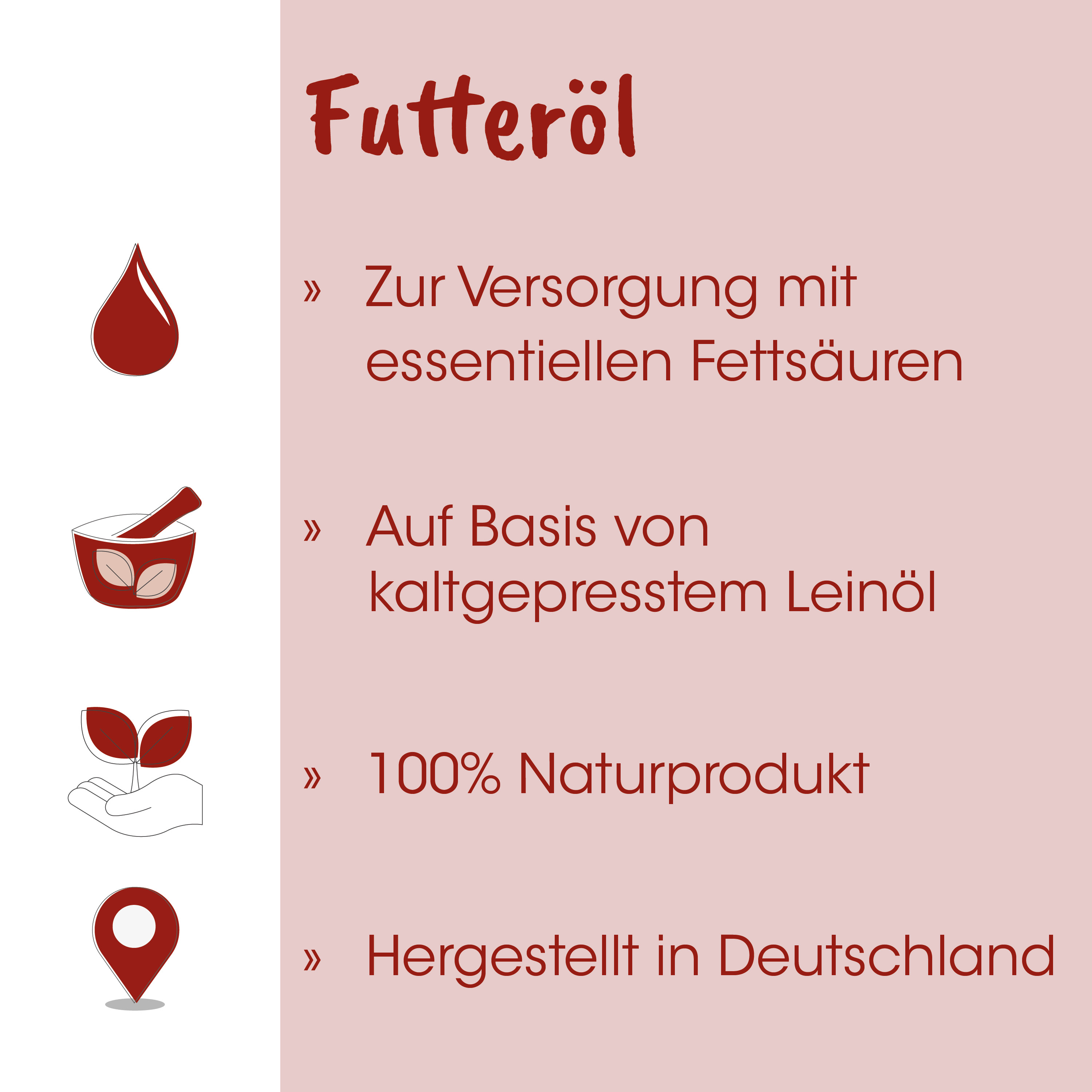 futteröl, ersatzfutter, natürlich, pflanzenöl, deutschland