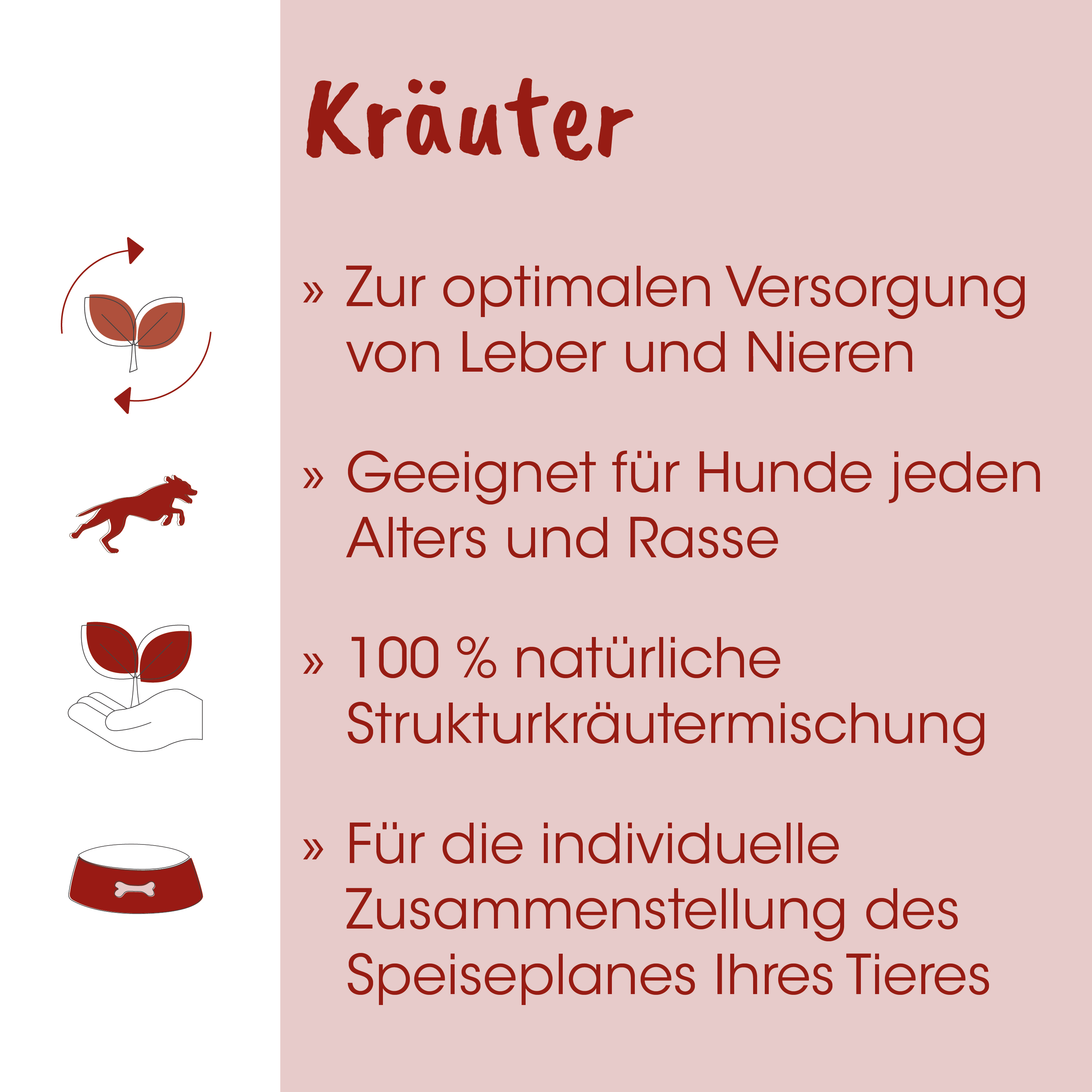 Kräuter, Tierfutter, Handpflanze, Nep, Strukturkräutermischung