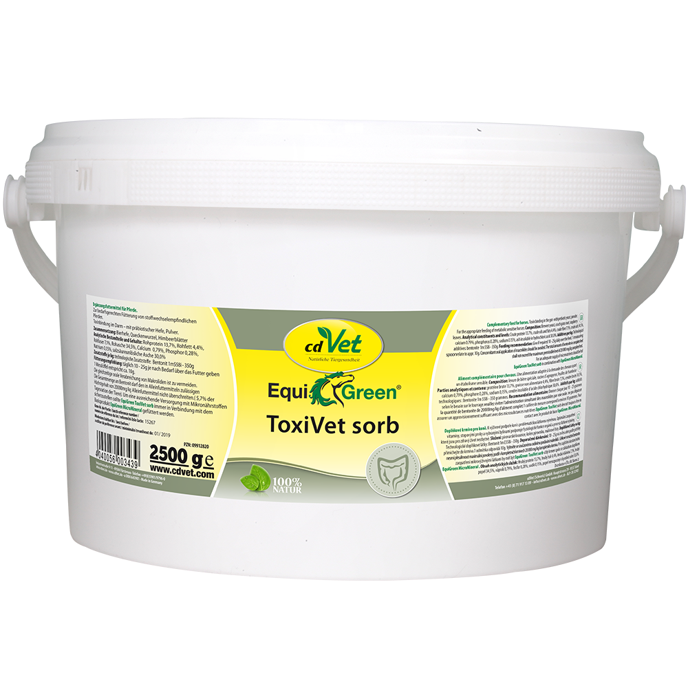 EquiGreen ToxiVet sorb 2,5 kg EquiGreen ToxiVet sorb 2,5 kg