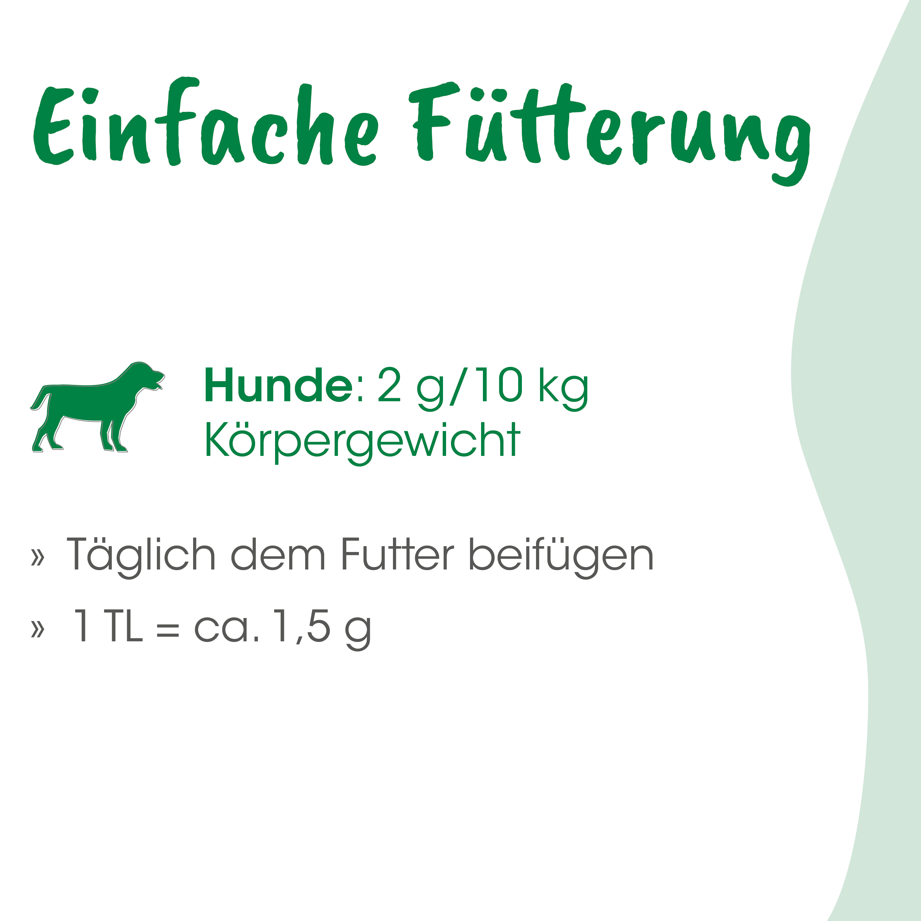 Hund, Körpergewicht, Futter, Futtermenge, Laufband?
