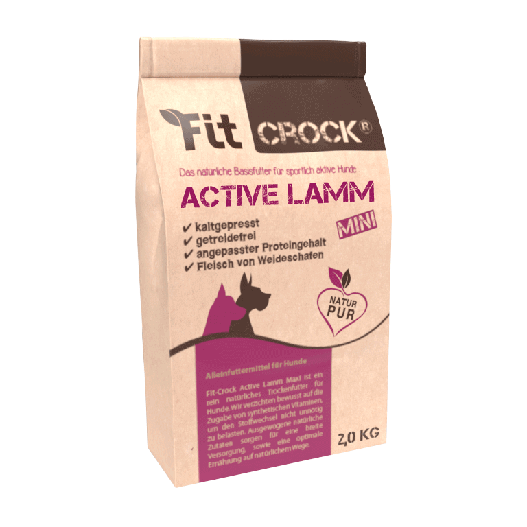 Fit-Crock Active Lamm Mini 2 kg -sorbe-